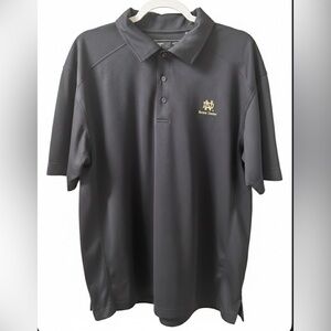 🔥 Cutter & Buck Notre Dame Navy CB DryTec Polo XL - PRISTINE 🔥